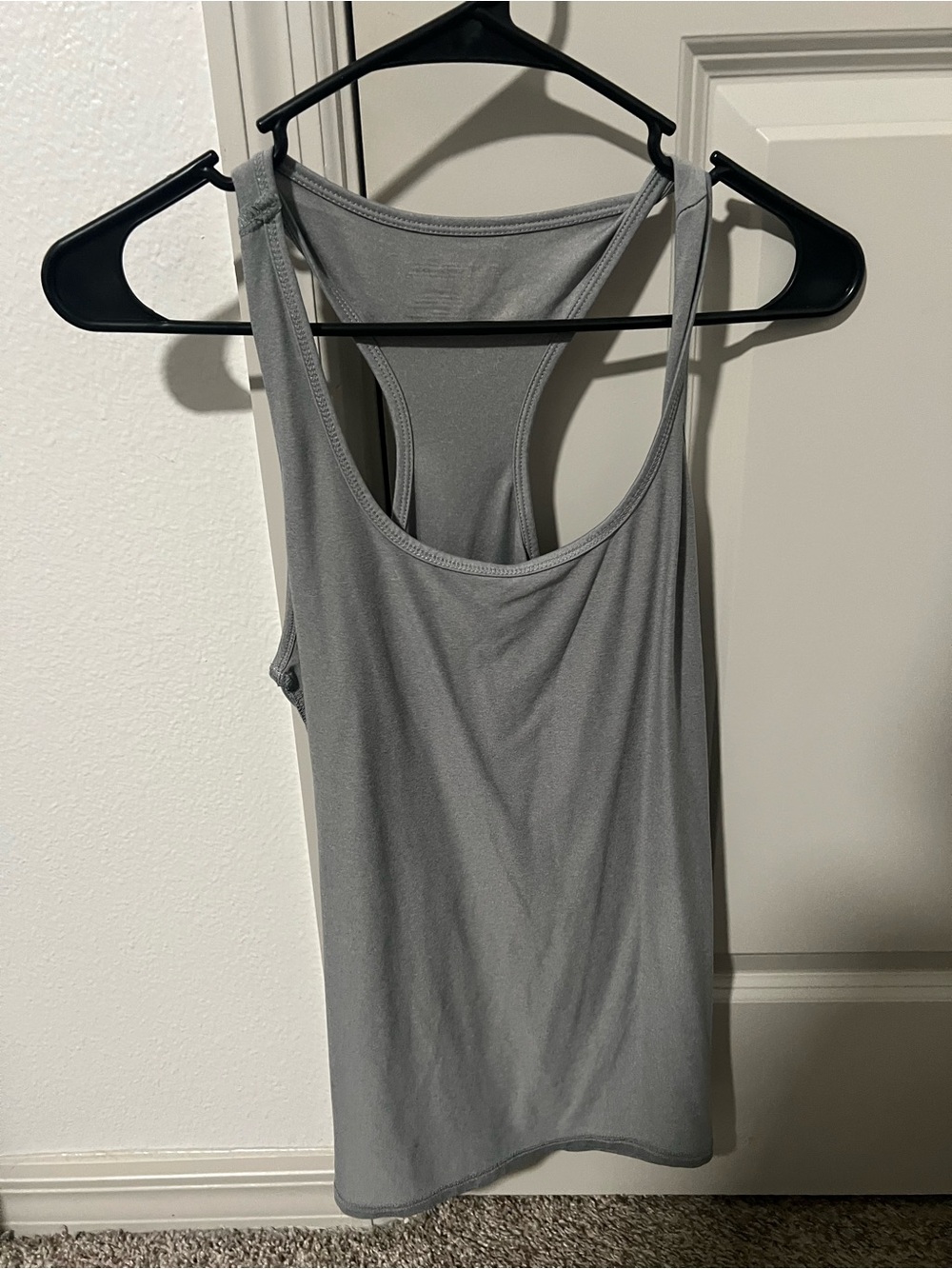 RBX Gray Racerback Tank Top - Lightweight Active Layer